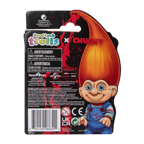Good Luck Trolls -  Chucky from Chucky Movie Icons - NEW - Picture 2 of 4